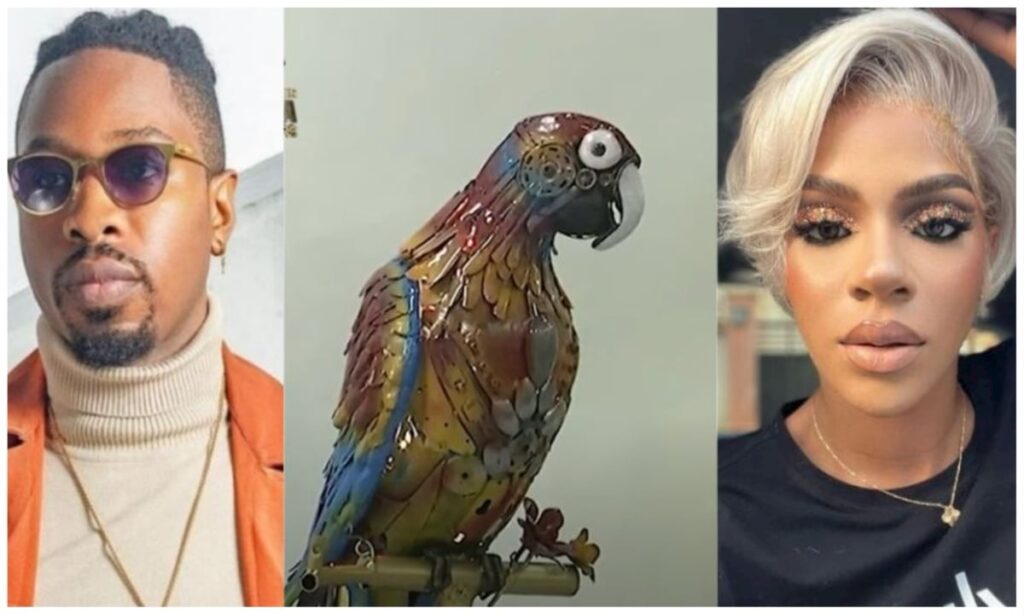 Ike x The parrot and X Venita