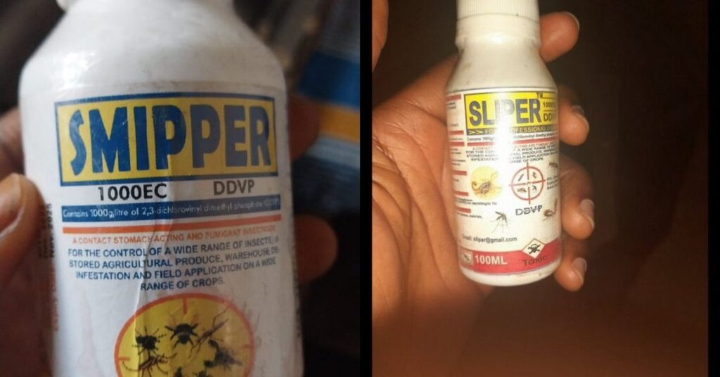 A counterfeit 'Sniper' product