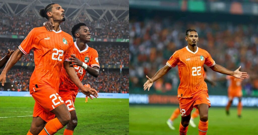 Sebastian Haller scored the winning goal for Ivory Coast