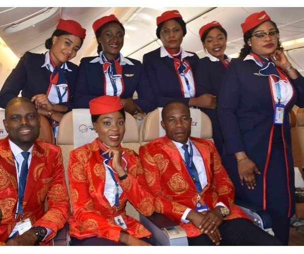 Air Peace crew members (Photo Credit: X)