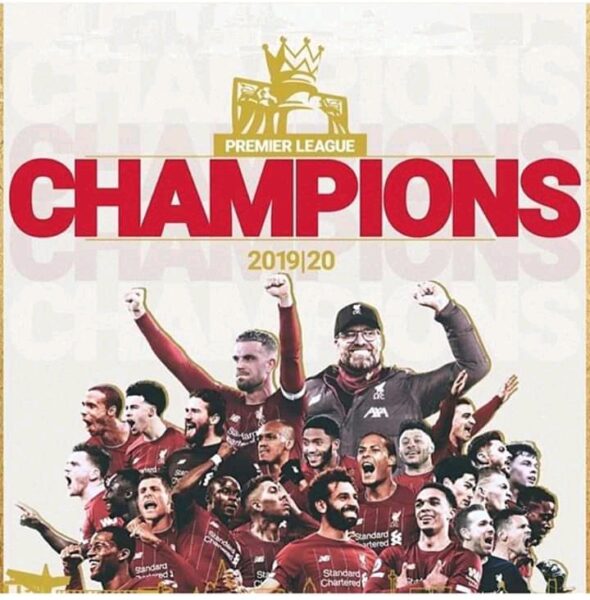 Liverpool are Champions 19/2020