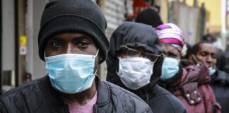 Latest Coronavirus Update People wearing masks during Covid-19