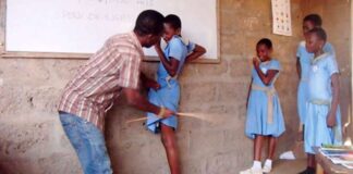 Child Abuse in the Name of Discipline Teaching flogging a female pupil on her buttocks