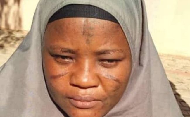 Fatima Lawali was arrested for supplying ammunitions to bandits