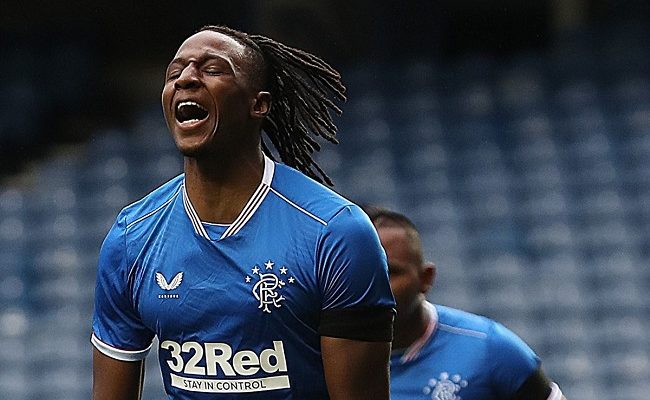 Joe Aribo celebrating a goal