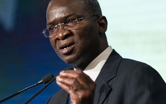 Minister of Works and Housing, Babatunde Fashola