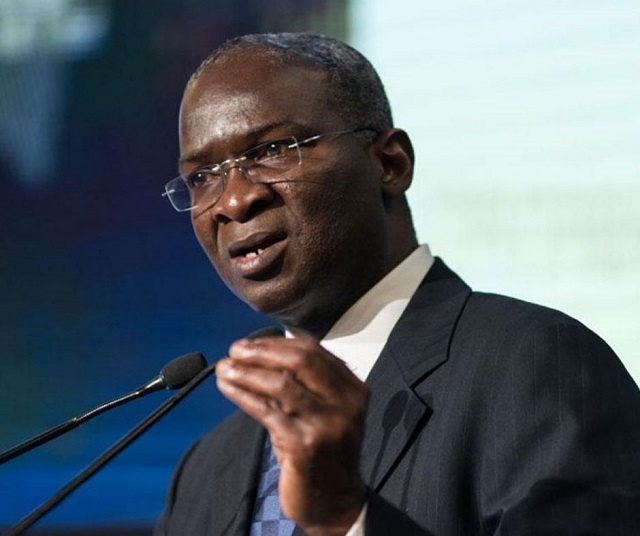 Minister of Works and Housing, Babatunde Fashola