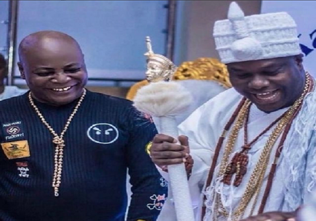 Charly Boy and the Ooni of Ife