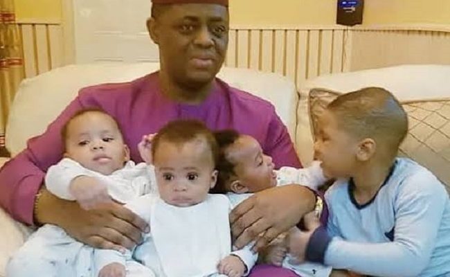 Femi Fani-Kayode and his sons