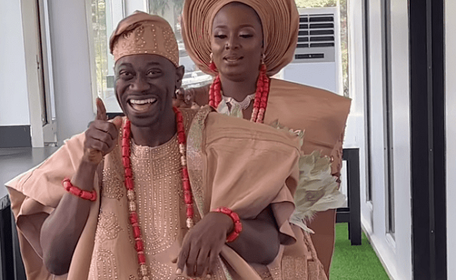 Lateef Adedimeji and Oynade Adebimpe wowed us with their wedding