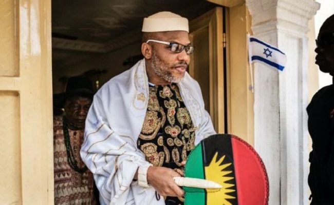 Leader of IPOB, Nnamdi Kanu