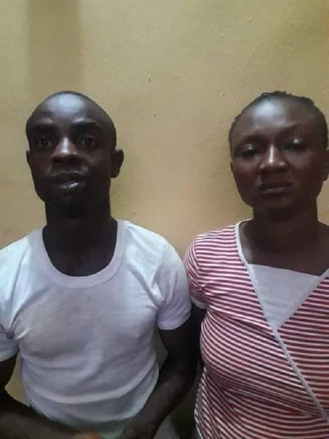 Pastor-Peter-Taiwo-Elizabeth Pastor Taiwo and wife, Elizabeth arrested for rape