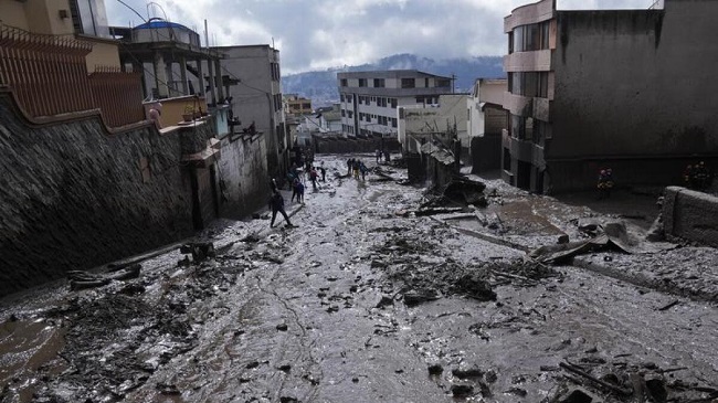 22 die in Ecuador landslide