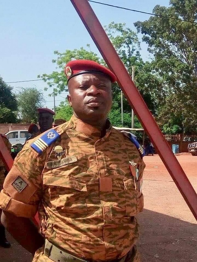 Lt. Col. Paul Damiba has been named Burkina Faso's President