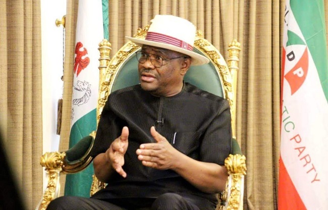 Governor Nyesom Wike of Rivers State