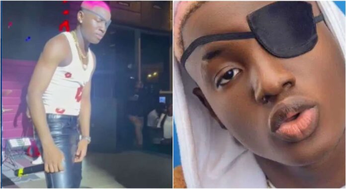 Ruger, Nigerian musician leaves stage after female fan grabbed his private area