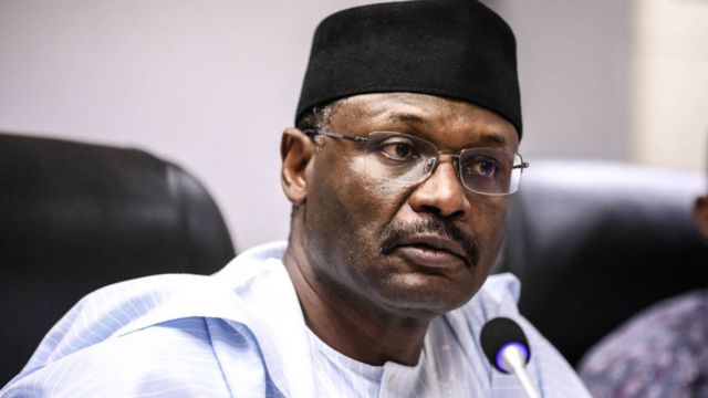 INEC Chairman Prof Mahmood Yakubu