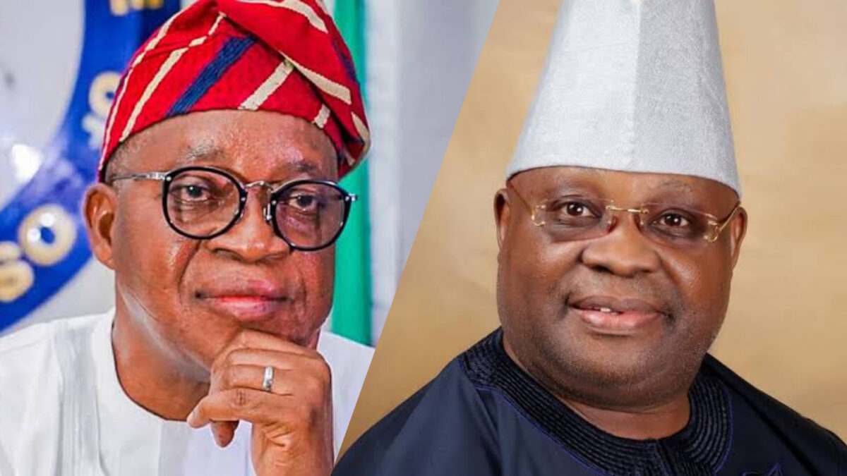 Adeleke and Oyetola