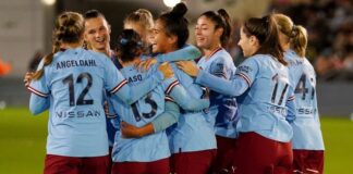 Manchester City Women to stop wearing white shorts over period concerns