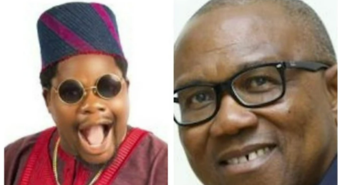 Mr Macaroni declares support for Labour Party’s Peter Obi Mr Macaroni declares support for Labour Party’s Peter Obi