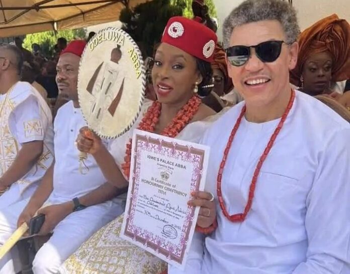 Husband accompanies Chimamanda Adichie as she receives honorary title Husband accompanies Chimamanda Adichie as she receives honorary title