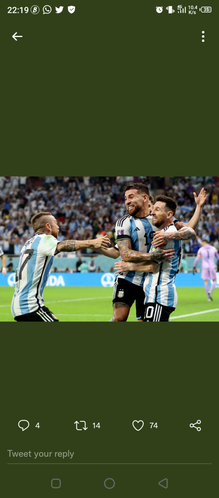 FIFA World Cup: Argentina edge Australia, set up quarter-final clash against Netherlands FIFA World Cup: Argentina edge Australia, set up quarter-final clash against Netherlands