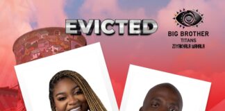 Big Brother Titans: Jenni O, Mmeli evicted from the house Big Brother Titans