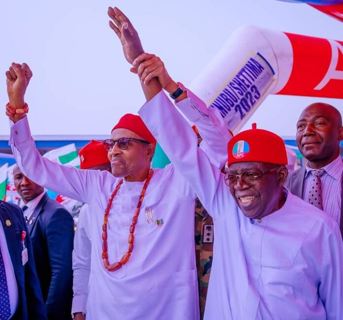 Buhari congratulates Tinubu, says he’s the best for the job Buhari congratulates Tinubu, says he’s the best for the job