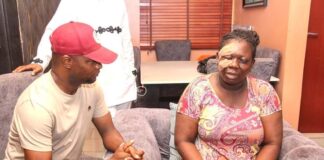 Jandor Visits Woman Attacked During Election In Lagos, Says Nigerians Can Defend Their Votes