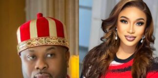 Olakunle Churchill, Tonto Dikeh wage war once again