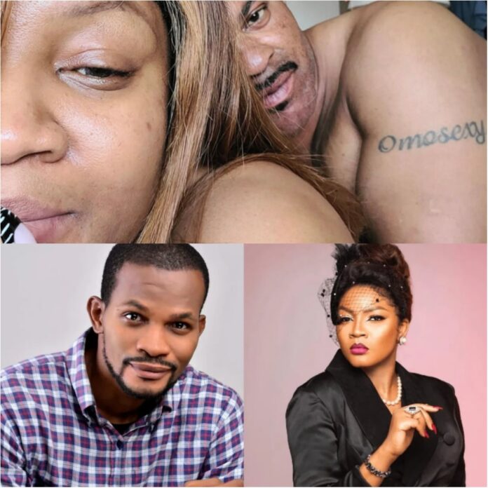 TWIN ANNIVERSARIES: Uche Maduagwu slams actress Omotola Jalade again, over her sultry bedroom photo with hubby TWIN ANNIVERSARIES: Uche Maduagwu slams actress Omotola Jalade again, over her sultry bedroom photo with hubby