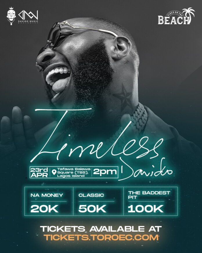 ‘Timeless’ concert holds April 23rd in Lagos ‘Timeless’ concert holds April 23rd in Lagos