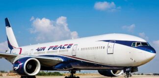 Bird strike forces Air Peace flight to return to Lagos Air Peace Sudan