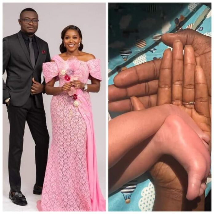 Actress Abiola Adebayo welcomes first child with husband Actress Abiola Adebayo welcomes first child with husband