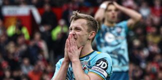 Southampton relegated from English Premier League