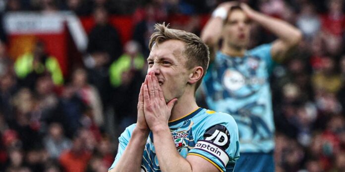 Southampton relegated from English Premier League