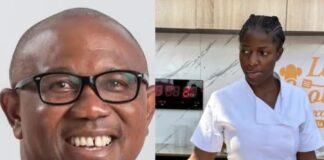 Peter Obi applauds chef Hilda Baci on a mission to break Guinness World Record