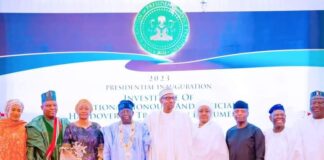 Buhari confers GCFR, GCON on Tinubu, Shettima (PHOTO)