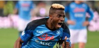 ‘Idan gangan’, Tinubu celebrates Victor Oshimen for winning Serie A title