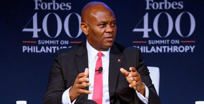 I became Chairman of UBA, Transcorp without wealthy parents– Tony Elumelu