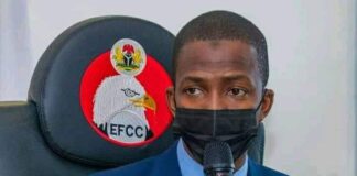 Suspended EFCC chair, Abdulrasheed Bawa in SSS custody