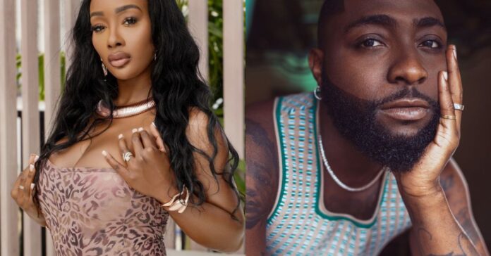 American socialite, Ninatheelite alleges she is pregnant for singer, Davido (VIDEOs/Photos) Anita Brown x Davido