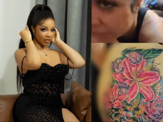 Nengi, BBNaija star acquires new tattoos on her butt Nengi, BBNaija star acquires new tattoos on her butt