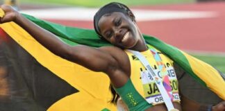Shericka Jackson coasts to victory, becomes fifth fastest woman of all time