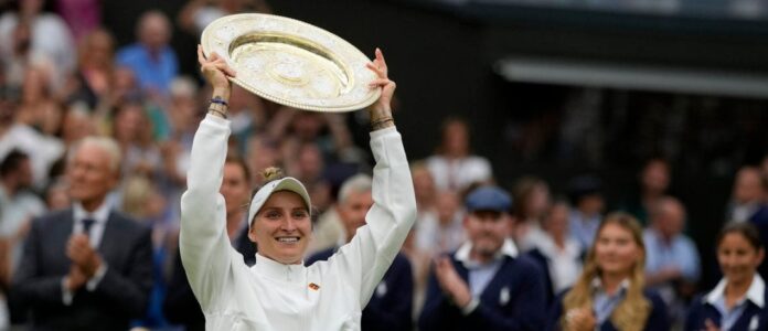 Favourite Ons Jabeur loses to unseeded Vondrousova in Wimbledon final Favourite Ons Jabeur loses to unseeded Vondrousova in Wimbledon final