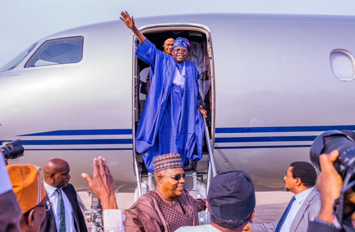 President Tinubu departs Abuja for Guinea-Bissau tomorrow