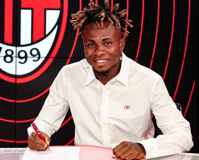 OFFICIAL: AC Milan unveil Nigerian sensational winger Samuel Chukwueze OFFICIAL: AC Milan unveil Nigerian sensational winger Samuel Chukwueze