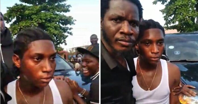 Lasu: Bella Shmurda allegedly slapped as Odumodublack absconds following pandemonium at Poco Lee’s concert (Photos/VIDEOS) Bella Shmurda in Lasu