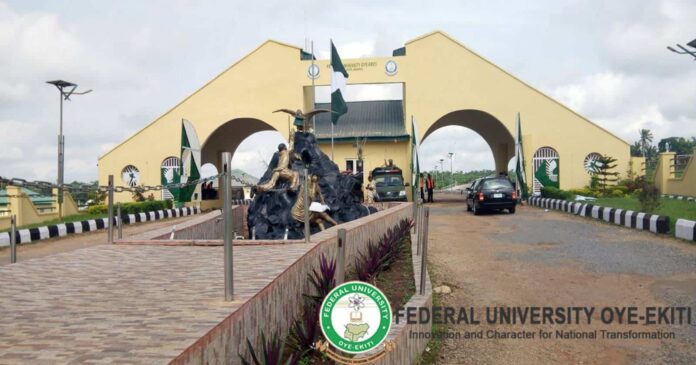 FUOYE accepts 160 for philosophy, religious studies, 220 for law, nursing, MLS, others 200, 180 The Federal University Oye-Ekiti (FUOYE)