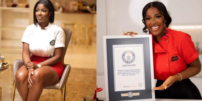 Hilda Baci, Guinness World Record holder discloses how she feels about Nigerians attempting to displace her from zenith position